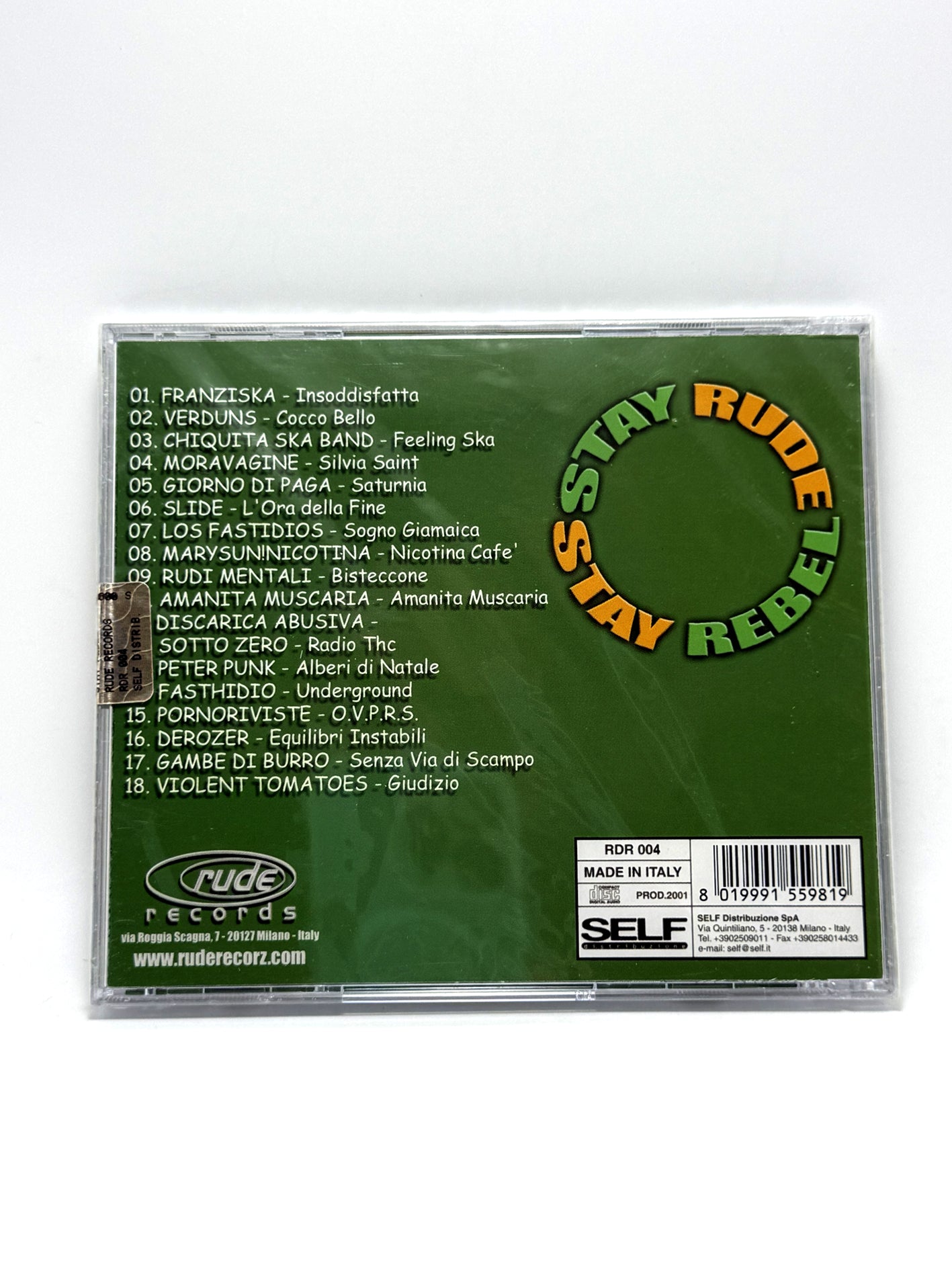 Various Stay Rude Stay Rebel CD 2001