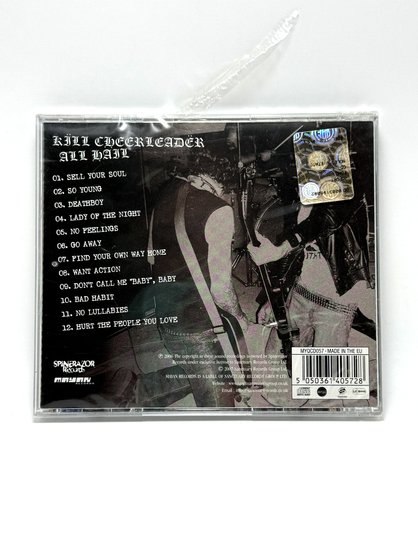 Kïll Cheerleadër All Hail CD 2007
