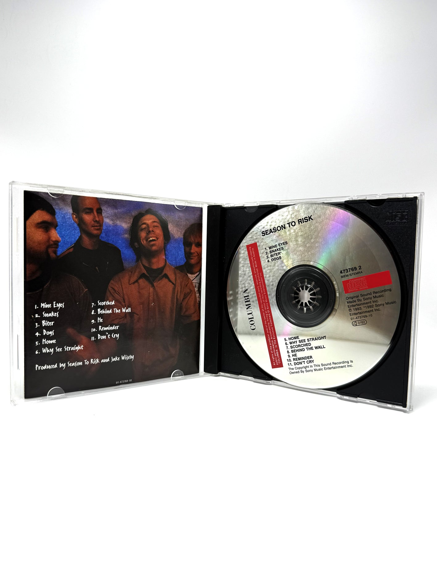 Season To Risk ‎- Season To Risk CD 1993