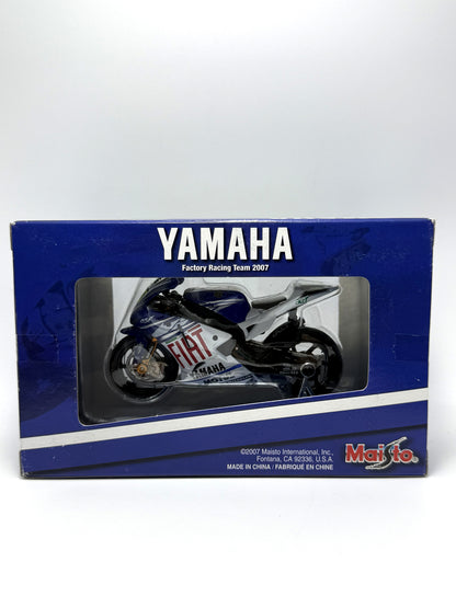 Yamaha Valentino Rossi Factory Racing Team 2007 Modellino Moto 1:18 34563/1 Maisto