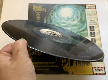 Iron Maiden The Number Of The Beast EMI EMS-91034 with OBI Japan LP Vinyl Disco 33 giri Vinile