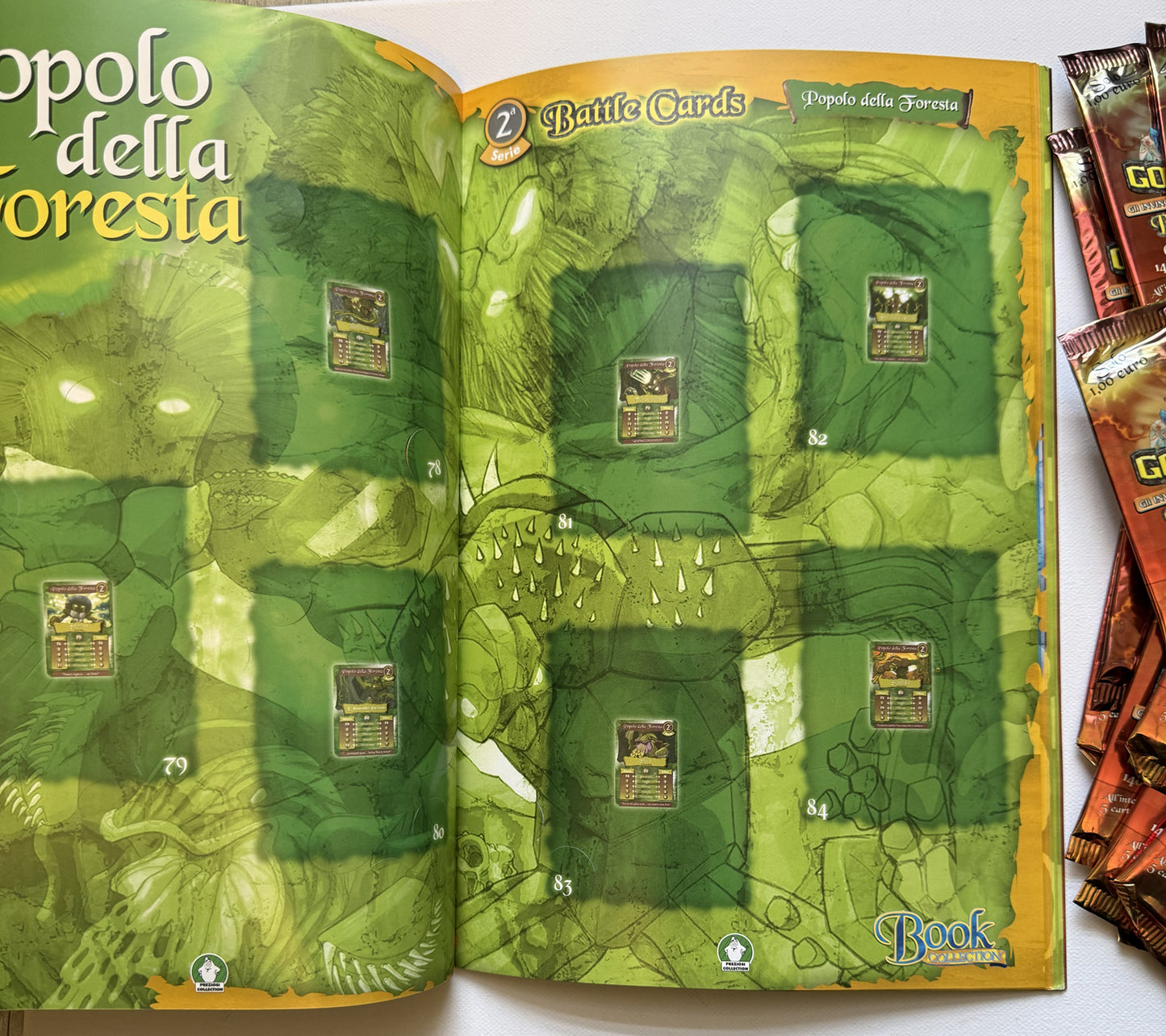 Gormiti Battle Cards Book Album + 30 pacchetti sigillati