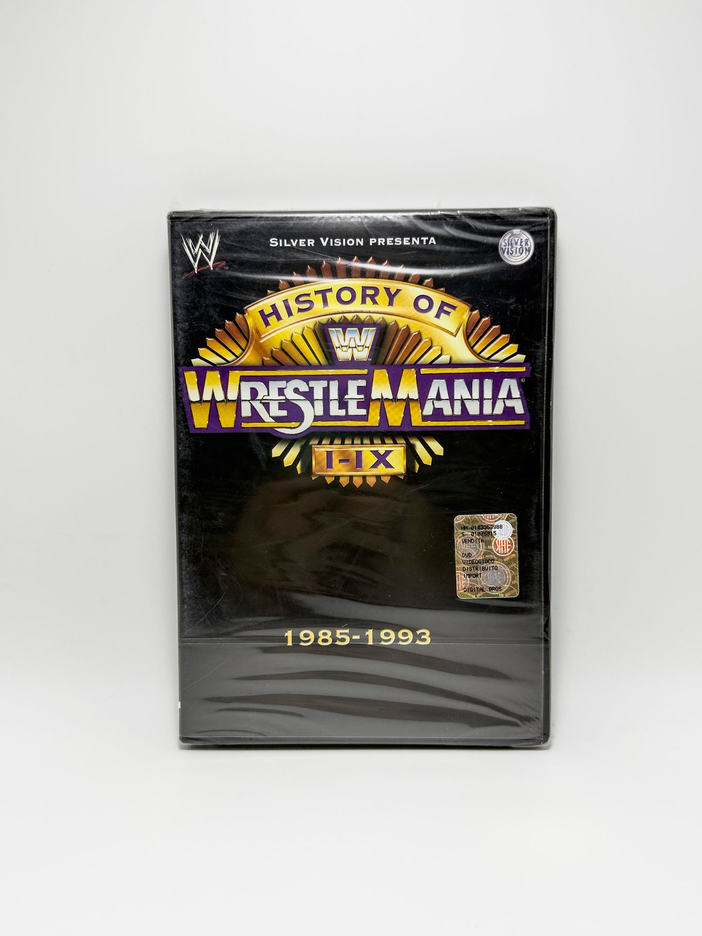 Wwe History of Wrestlemania I-IX DVD Film Movie
