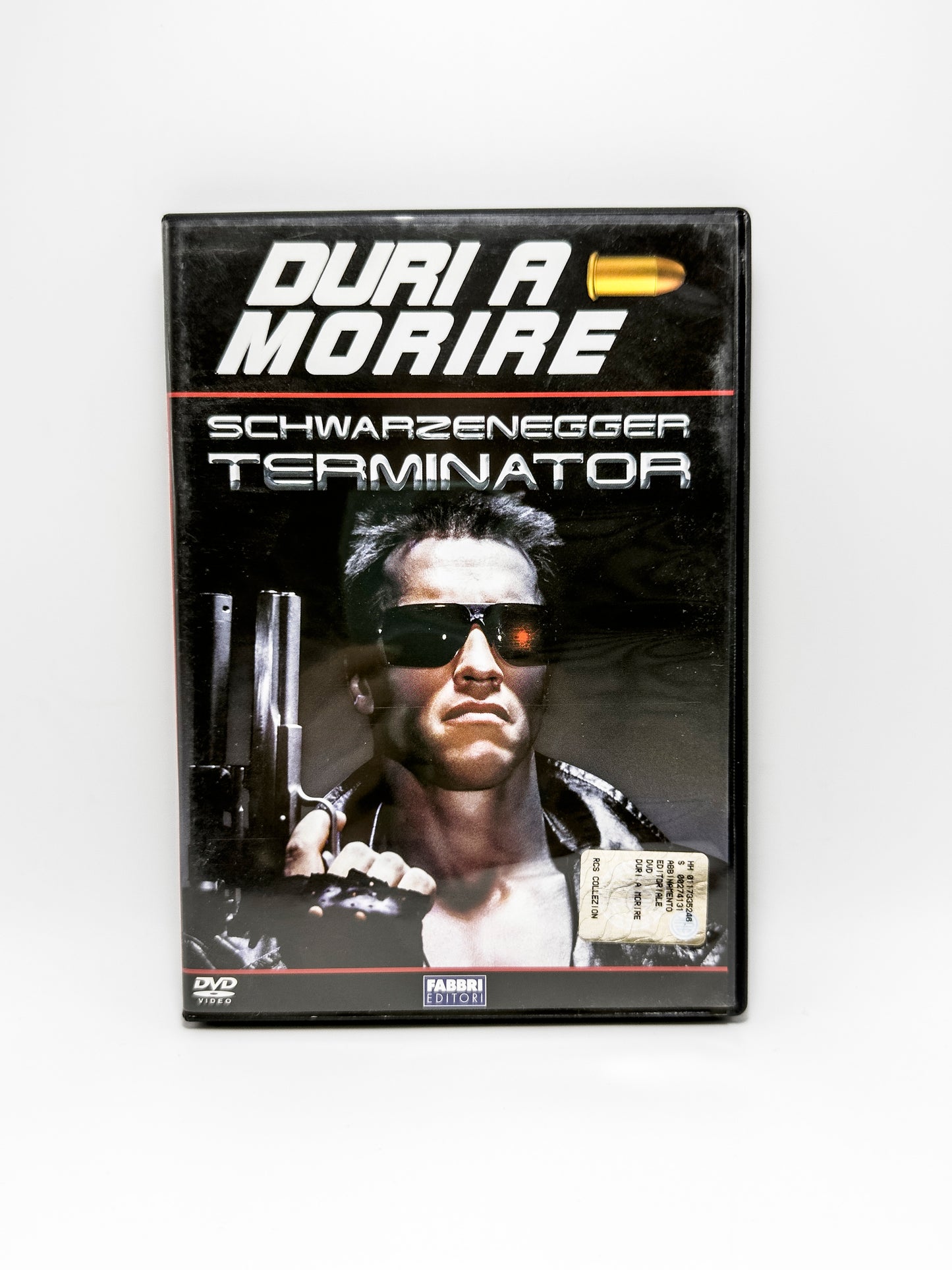Terminator Shwarzenegger Duri a morire Fabbri Editori DVD Film Movie