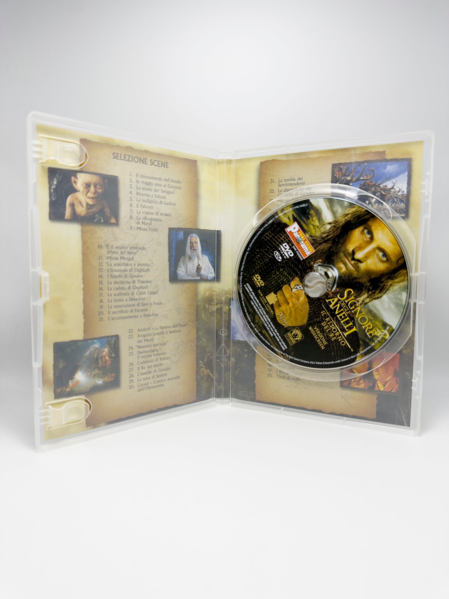 ll Signore degli anelli Il ritorno del Re Panorama DVD Film Movie