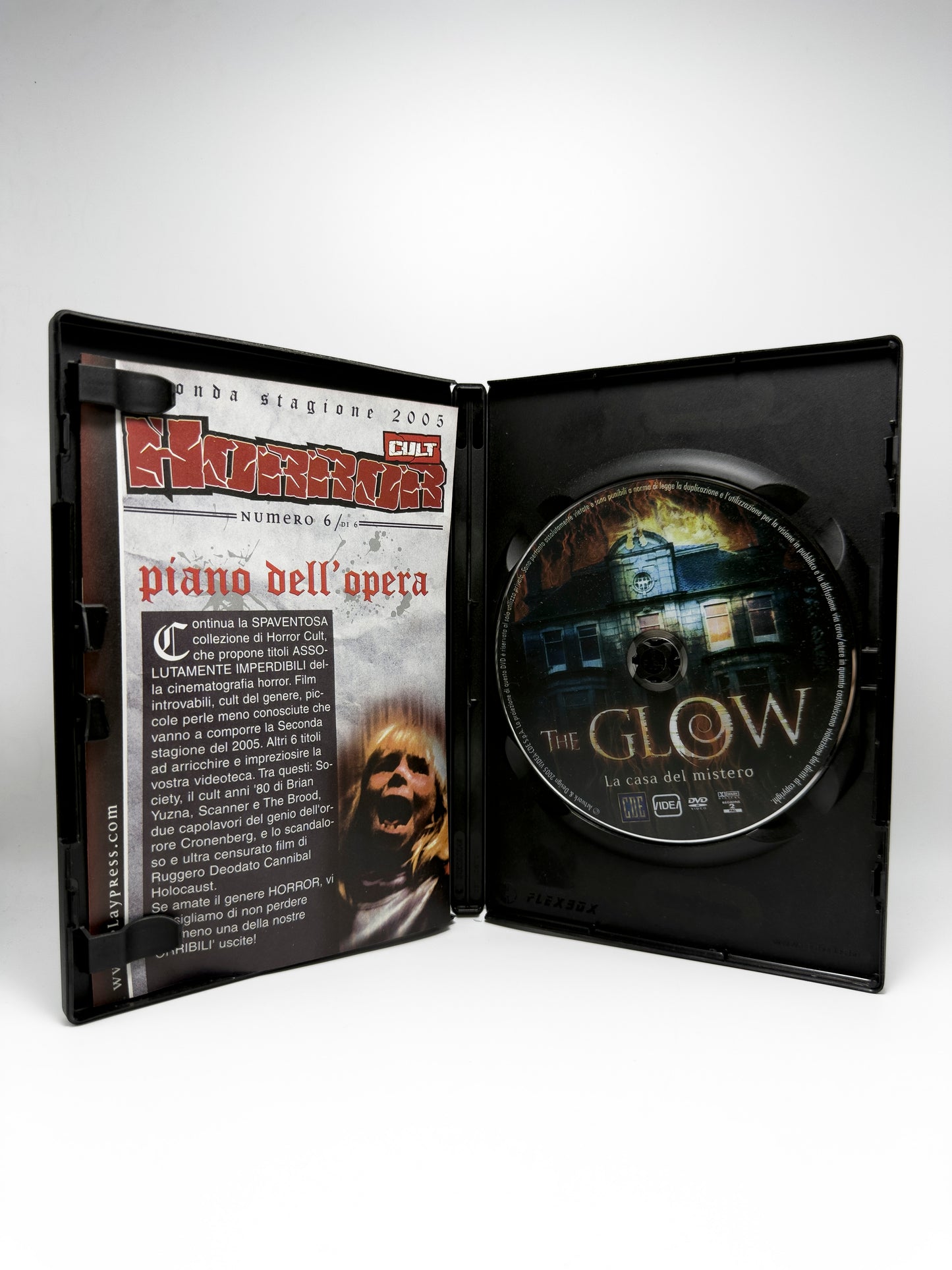 The Glow La casa del mistero Artwork & Design DVD Film Movie