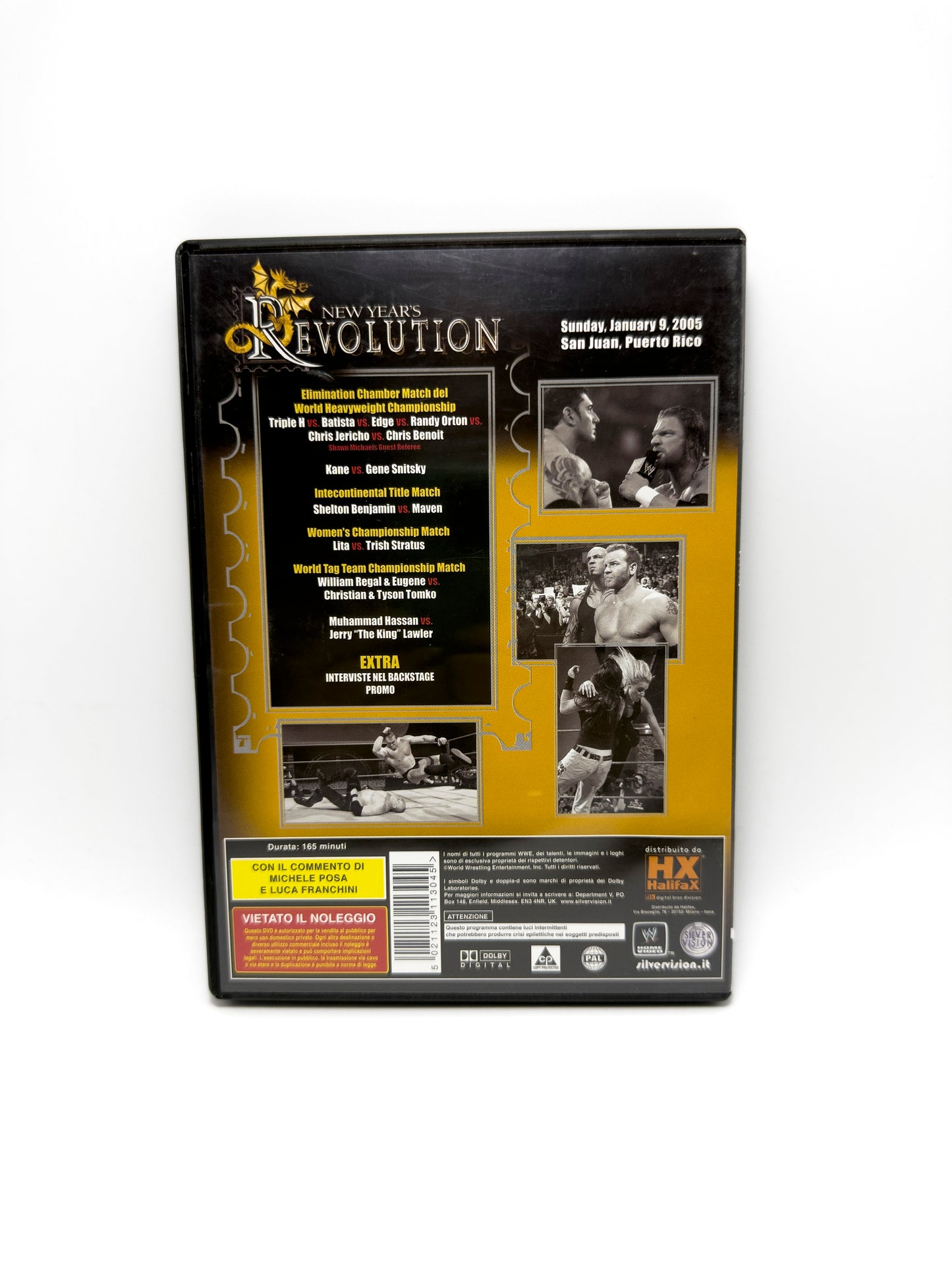 Wrestling New Year'S Revolution DVD Film Movie