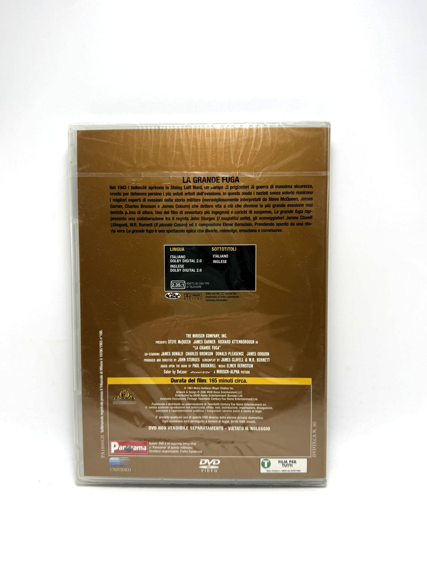La grande fuga Le grandi battaglie Panorama DVD Film Movie