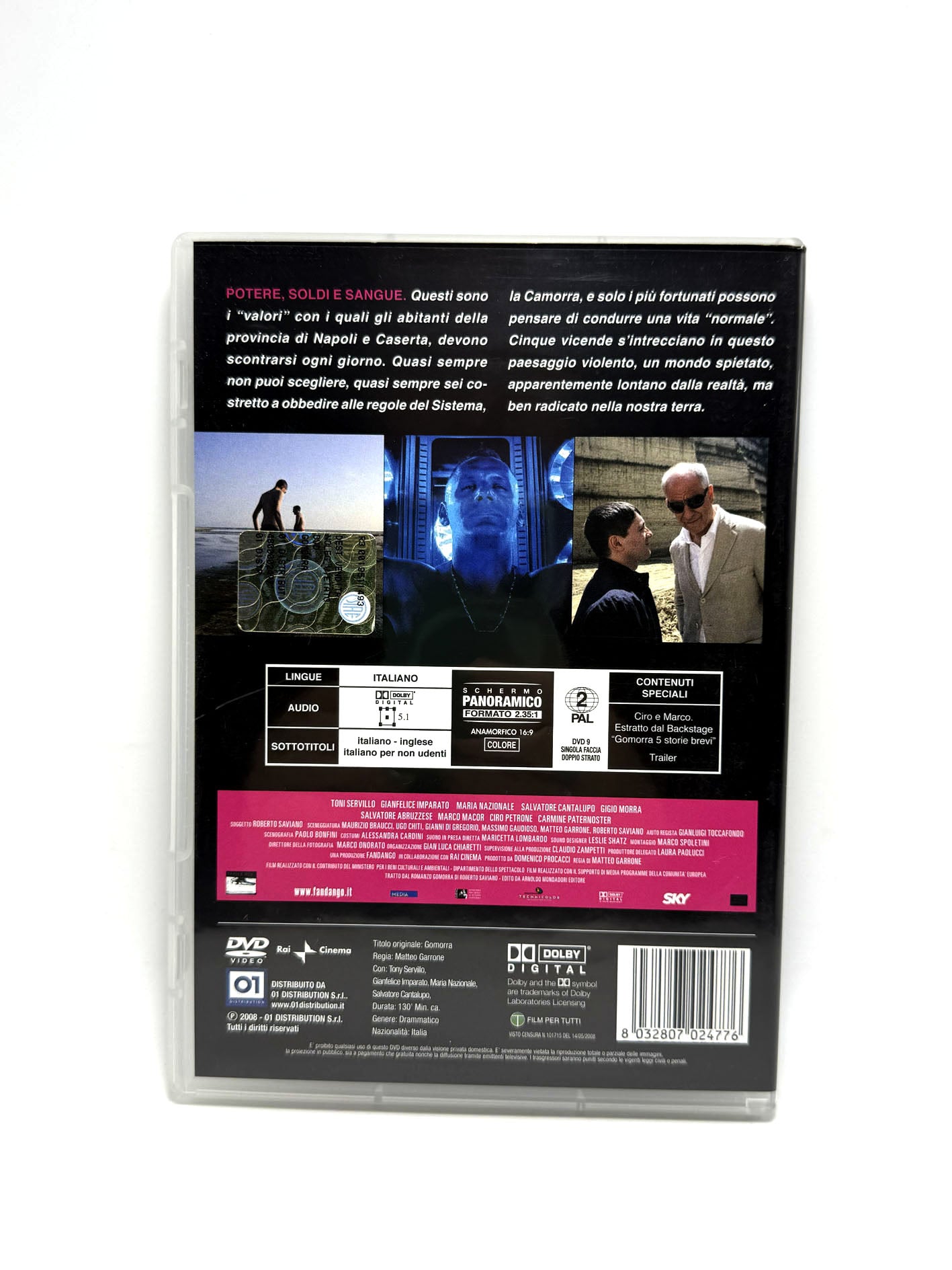 Gomorra DVD Film Movie