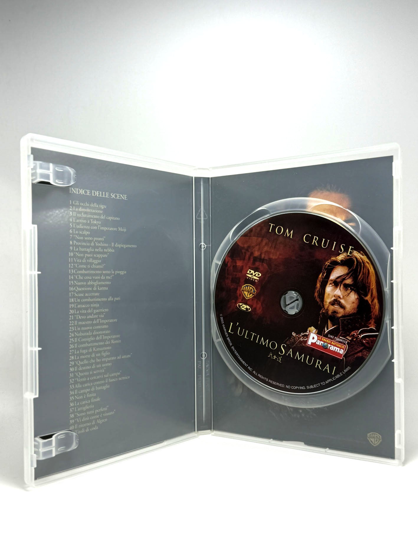 L'ultimo Samurai Le grandi battaglie Panorama DVD Film Movie