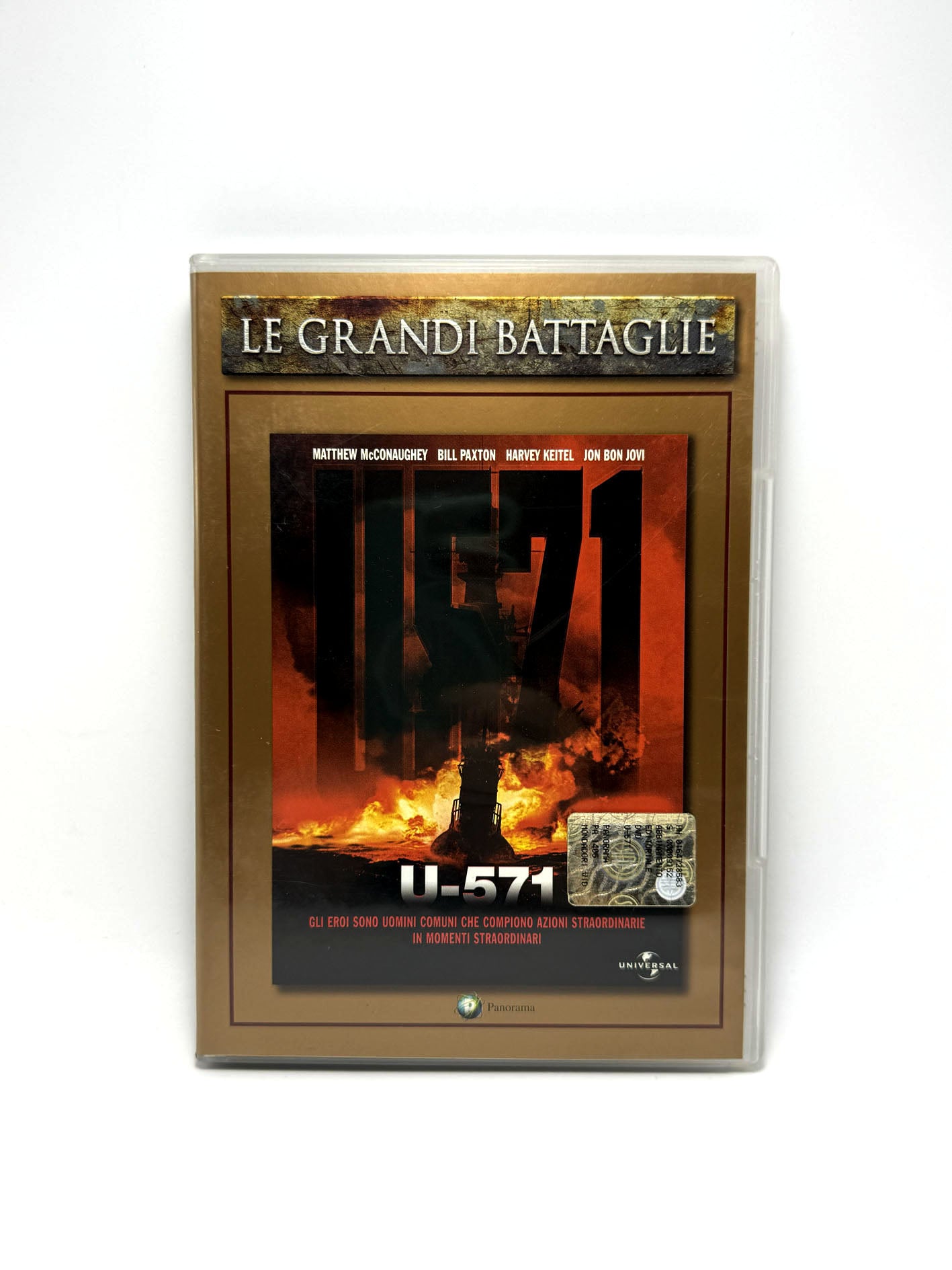 U-571 Le grandi battaglie Panorama DVD Film Movie