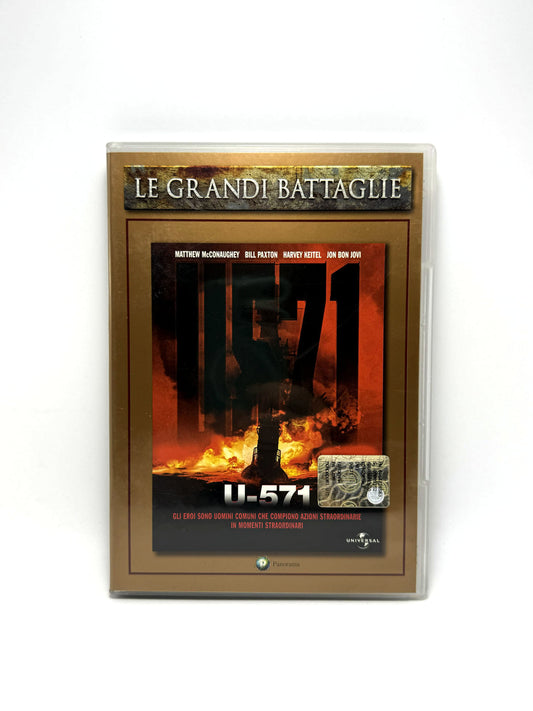 U-571 Le grandi battaglie Panorama DVD Film Movie