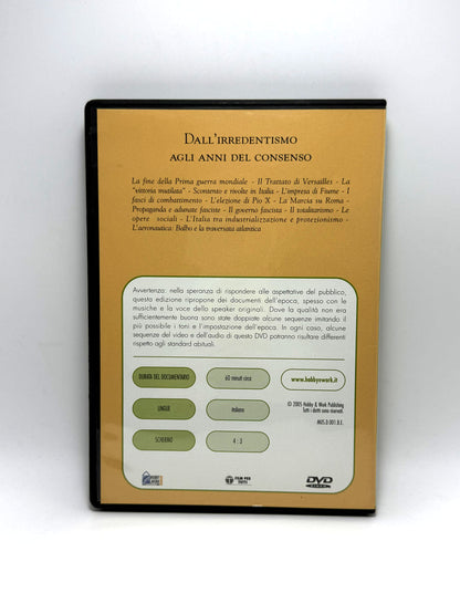 Mussolini e il fascismo Dall'irredentismo agli anni del consenso Editoriale DVD Film Movie