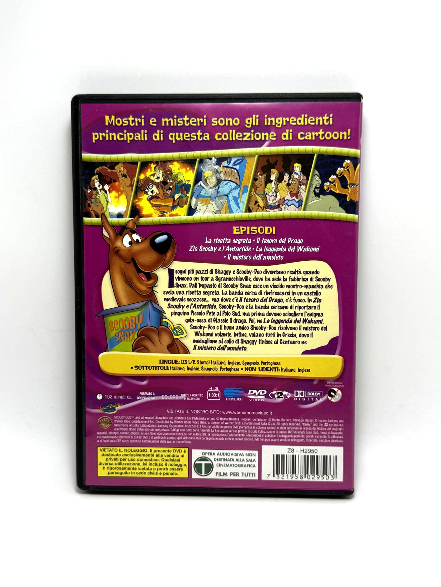 Scooby Doo Le Nuove Avventure Vol. 06 5 Episodi DVD Film Movie