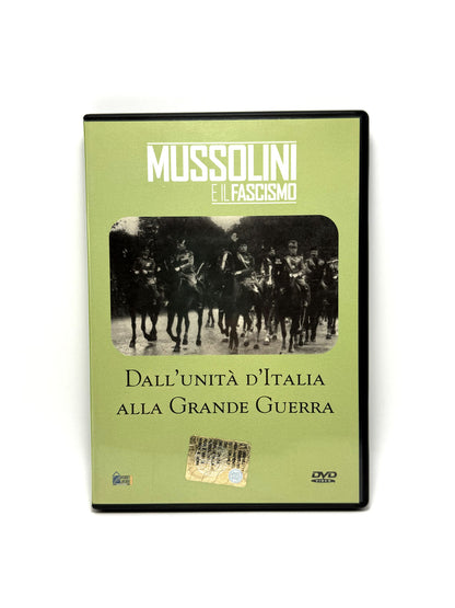 Mussolini e il fascismo Dall'unità d'Italia alla Grande Guerra Editoriale Hobby & Works DVD Film Movie