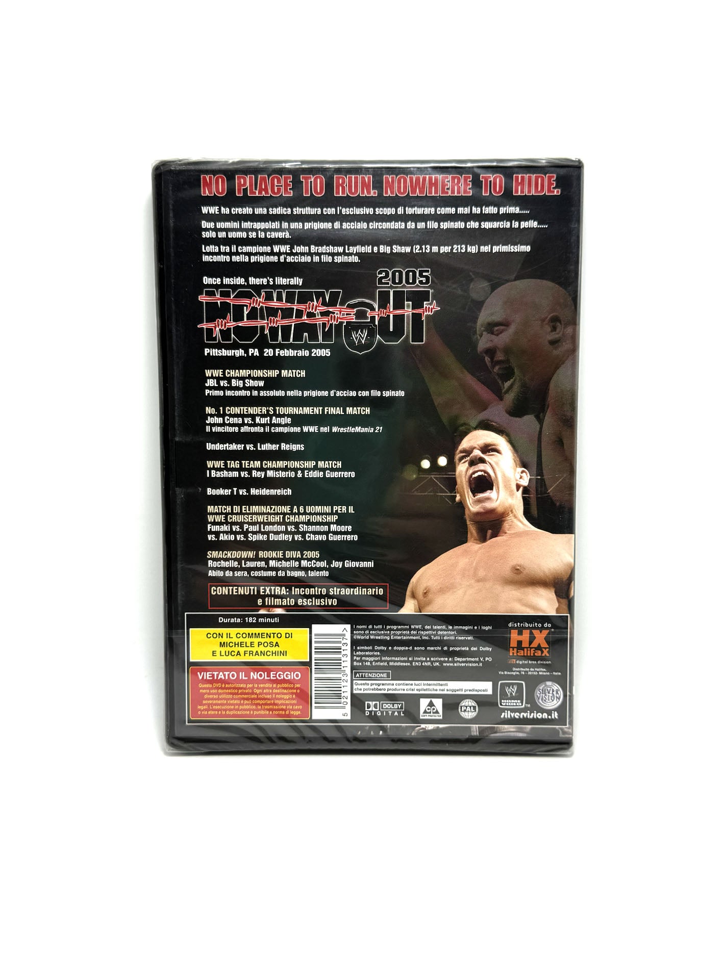 WWE No Way Out 2005 Wrestling DVD Film Movie