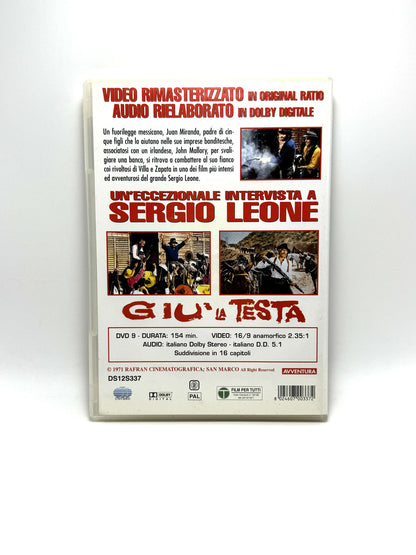 Giù la testa Edizione speciale Sergio Leone DVD Film Movie