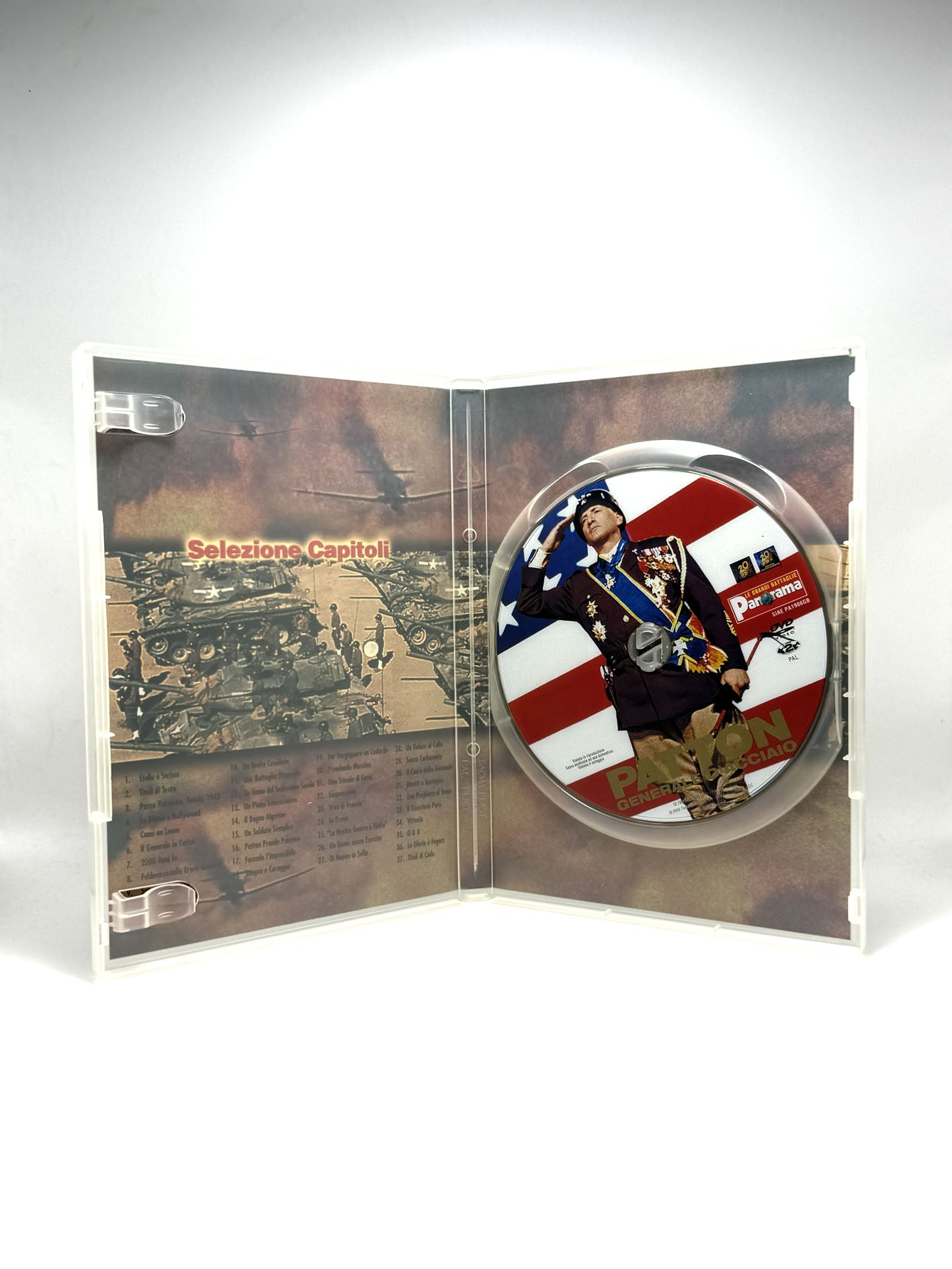 Patton Generale d'acciaio Le grandi battaglie Panorama DVD Film Movie
