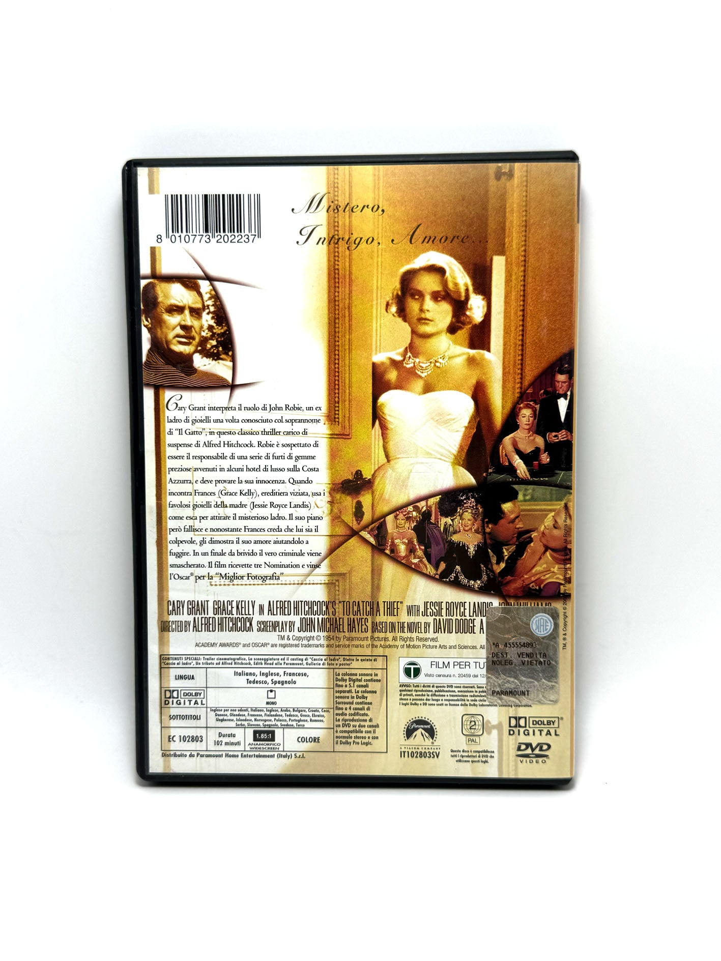 Caccia al ladro Alfred Hitchcock DVD Film Movie