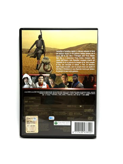 Star Wars Il Risveglio Della Forza DVD Blu Ray Film Movie