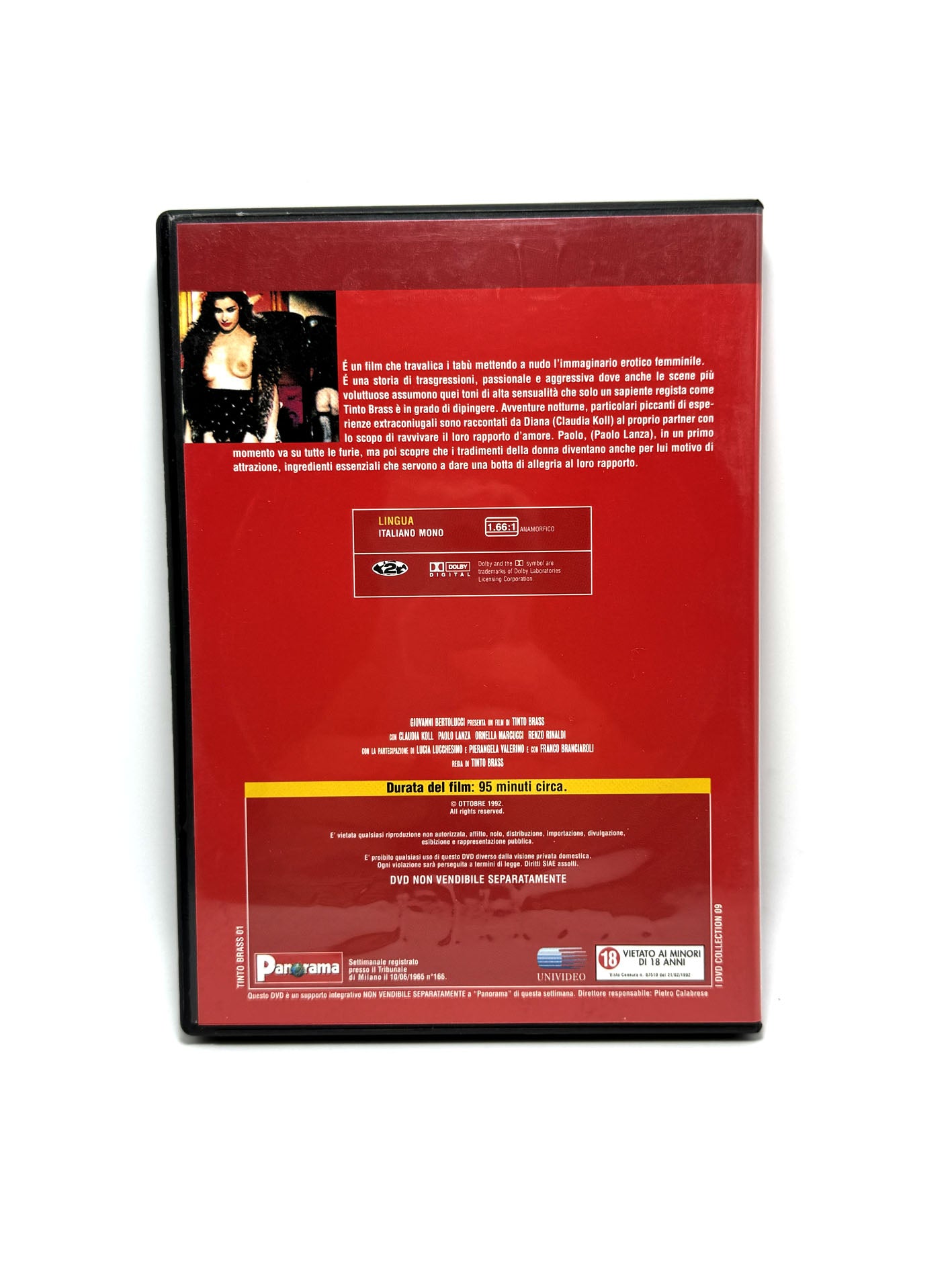 Così fan tutte Tinto Brass Panorama DVD Film Movie