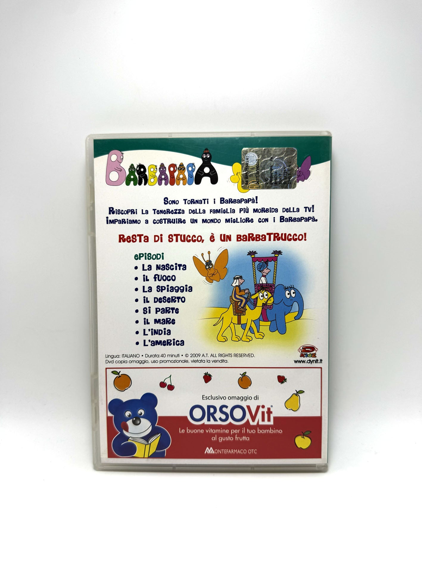 Barbapapà Dynit DVD Film Movie