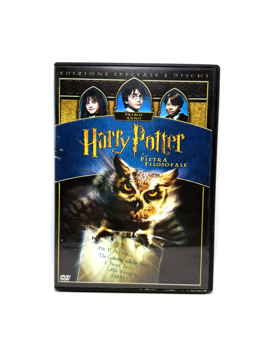 Harry Potter e la pietra filosofale 2 DVD Film Movie Edizione speciale