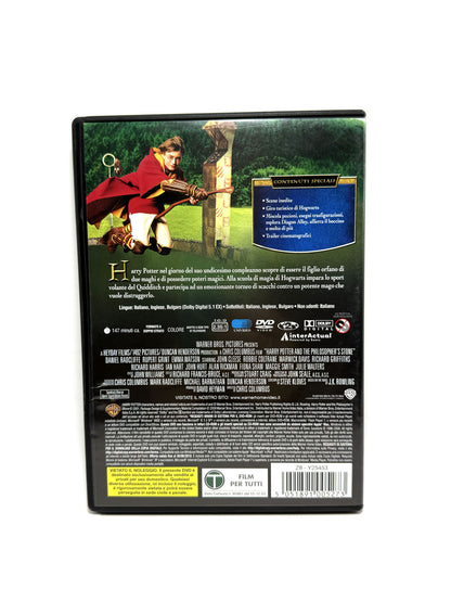 Harry Potter e la pietra filosofale 2 DVD Film Movie Edizione speciale