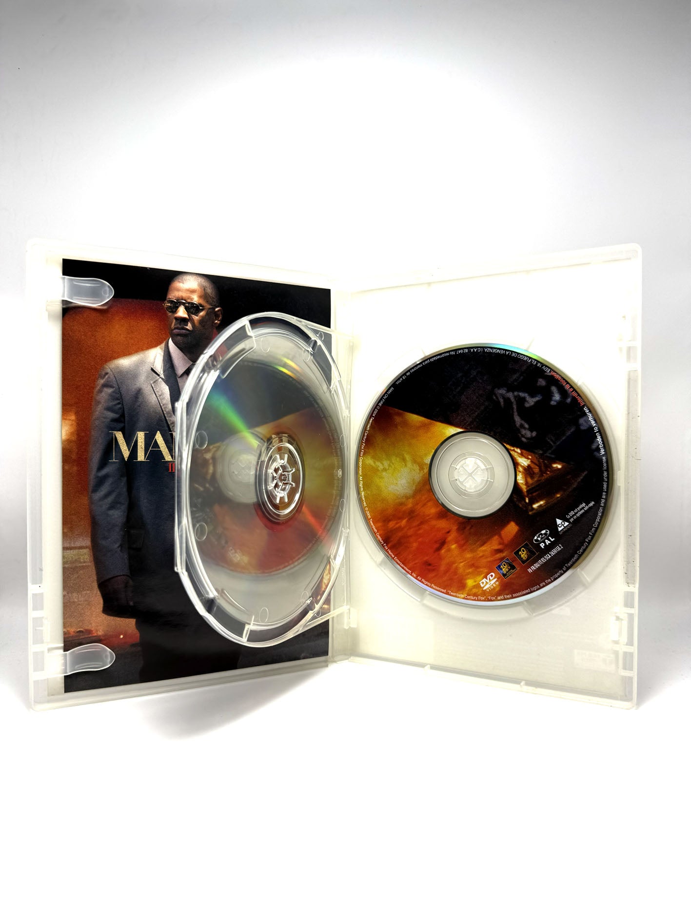 Man on Fire Il Fuoco della Vendetta DVD Film Movie