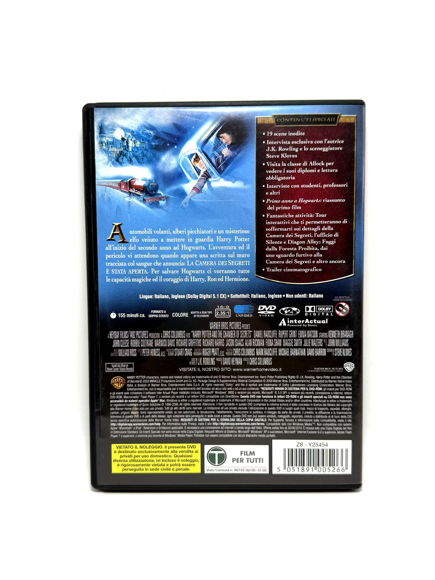 Harry Potter e la camera dei segreti 2 DVD Edizione speciale Film Movie