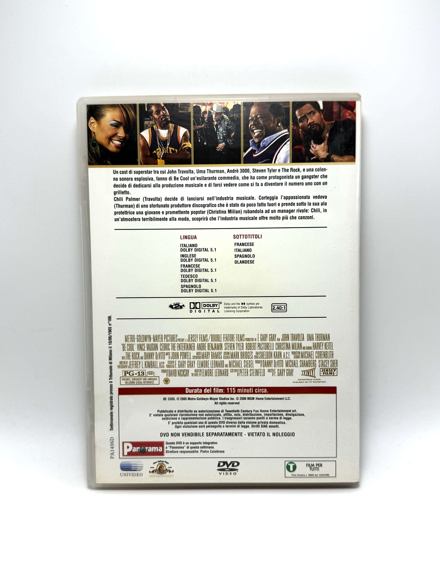 Be Cool Panorama DVD Film Movie