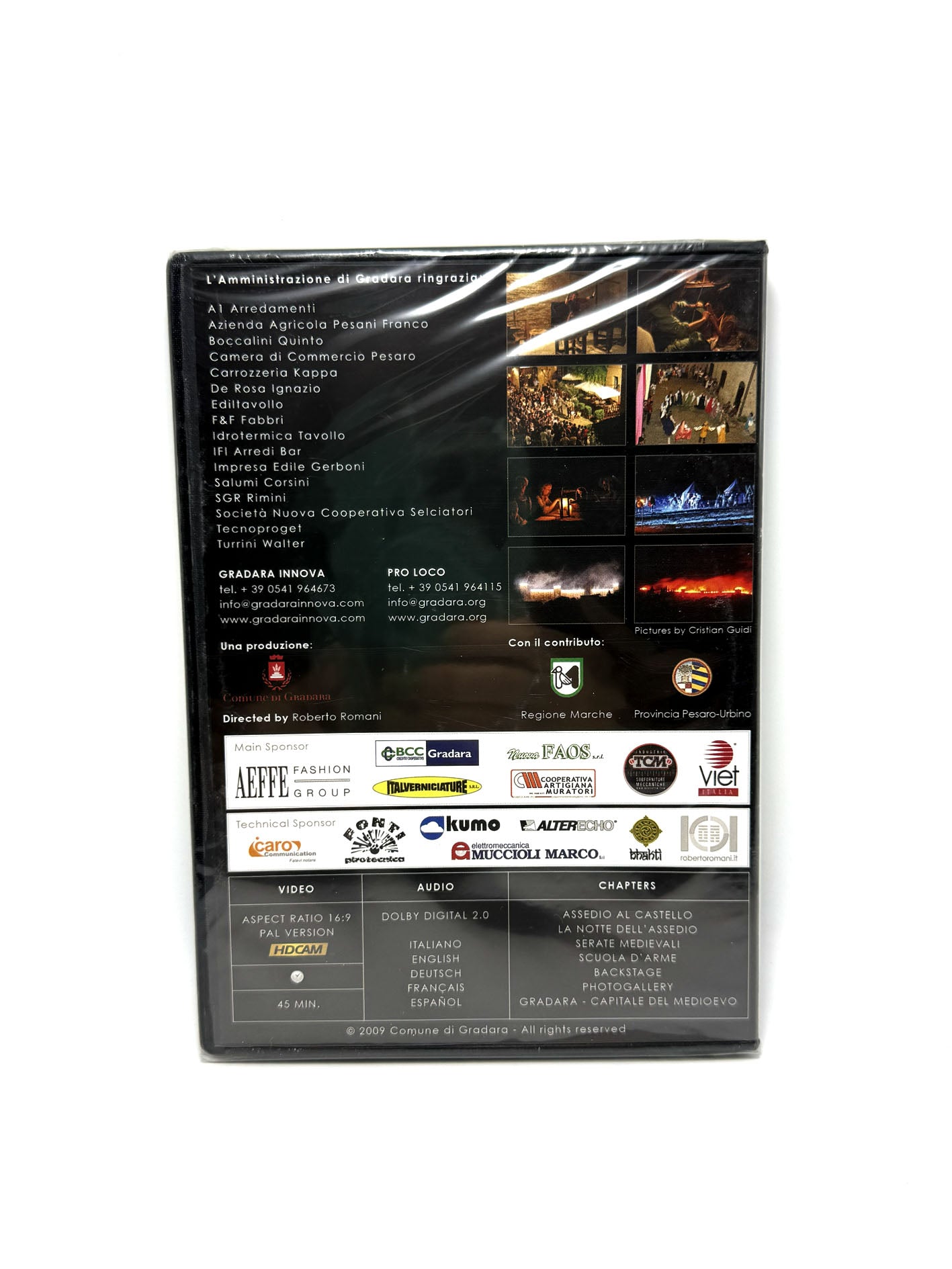 Assedio al castello Gradara DVD Film Movie