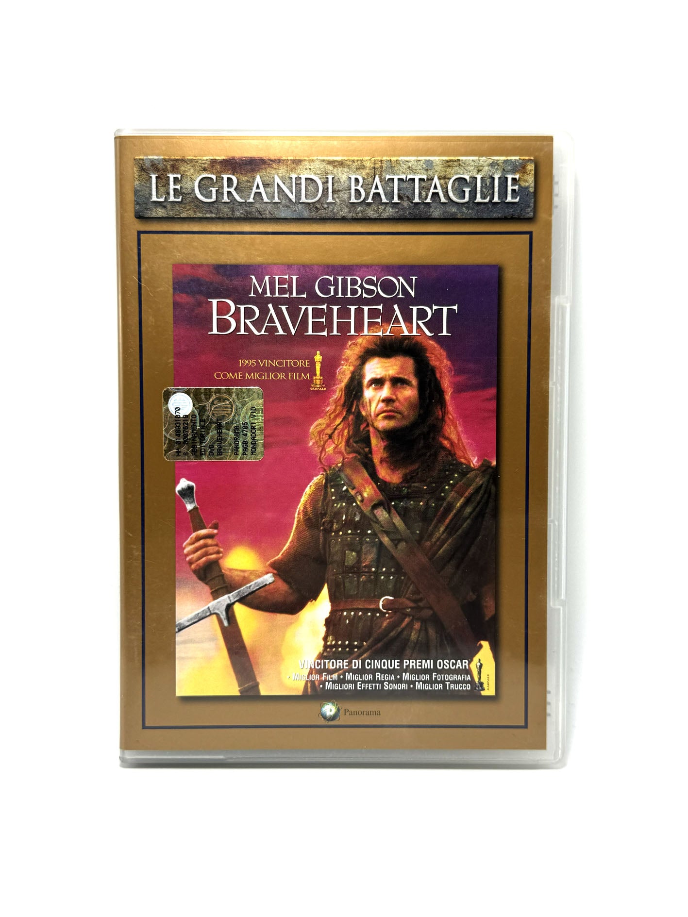 Braveheart Cuore impavido Le grandi battaglie Panorama DVD Film Movie