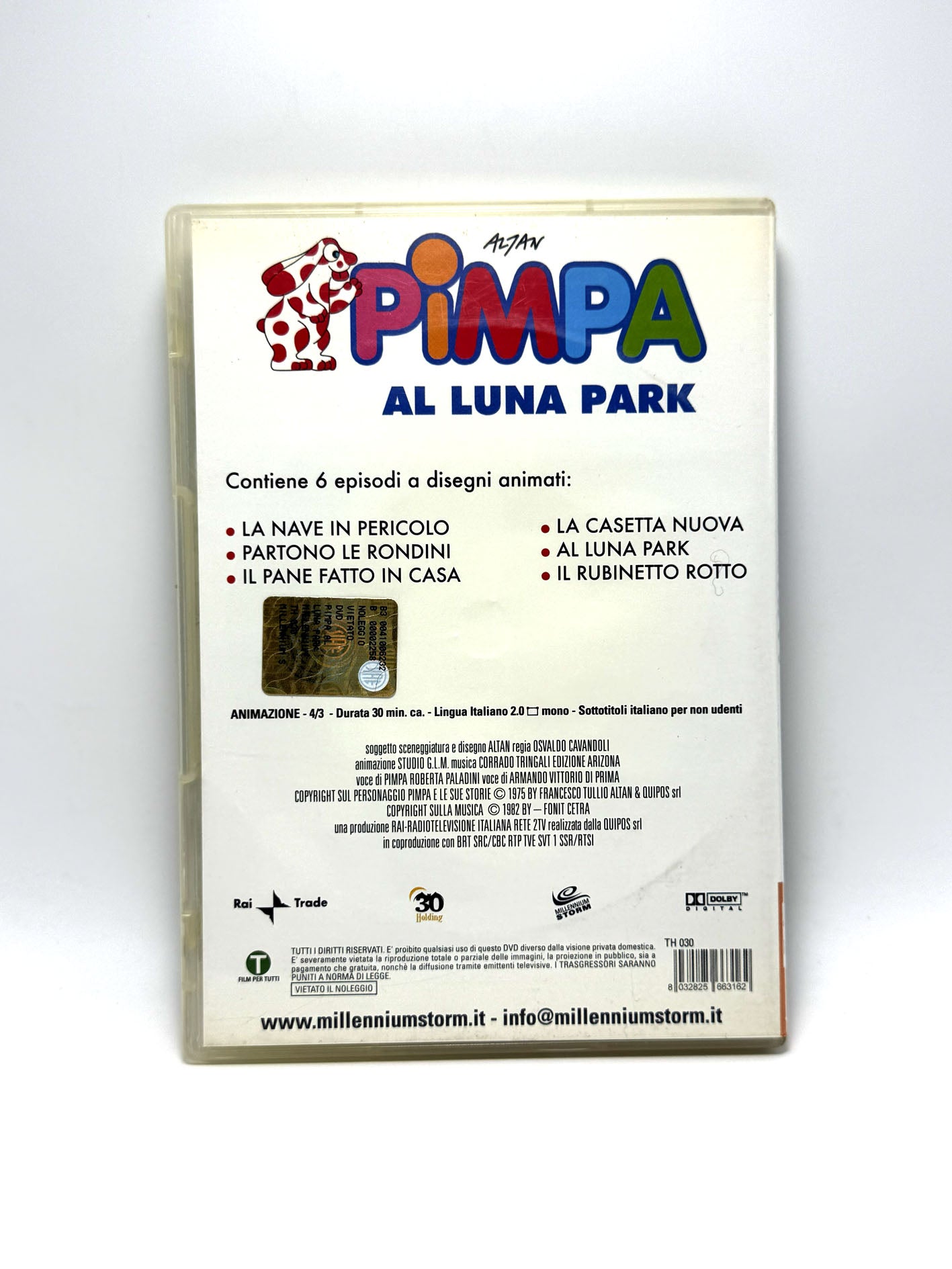 Pimpa al Luna Park DVD Film Movie
