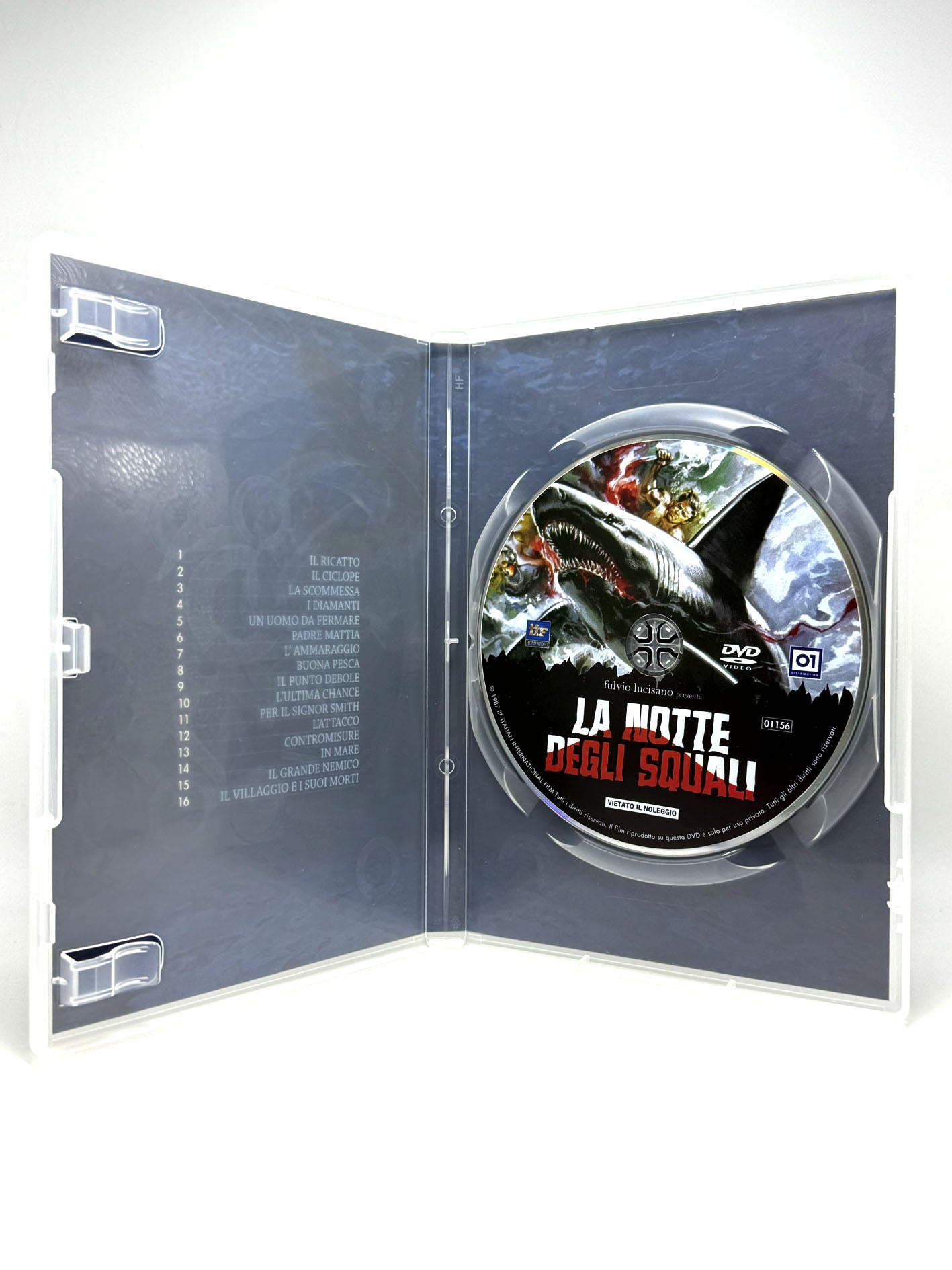 La notte degli squali DVD Film Movie Treat Williams