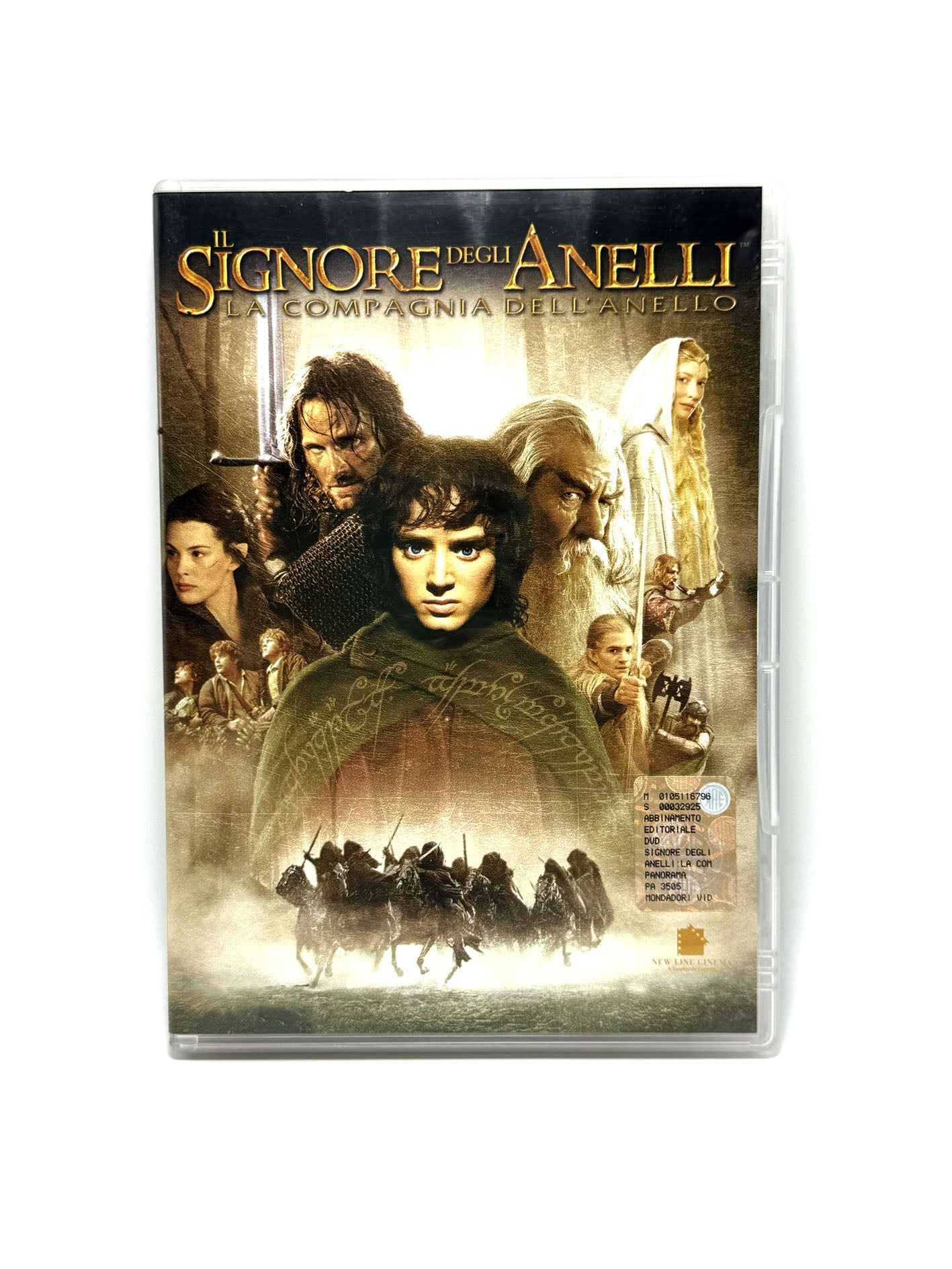 IL Signore degli anelli DVD Film Movie La compagnia dell'anello Panorama
