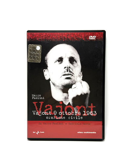 Vajont 9 Ottobre 1963 Operazione Civile DVD Film Movie Marco Paolini