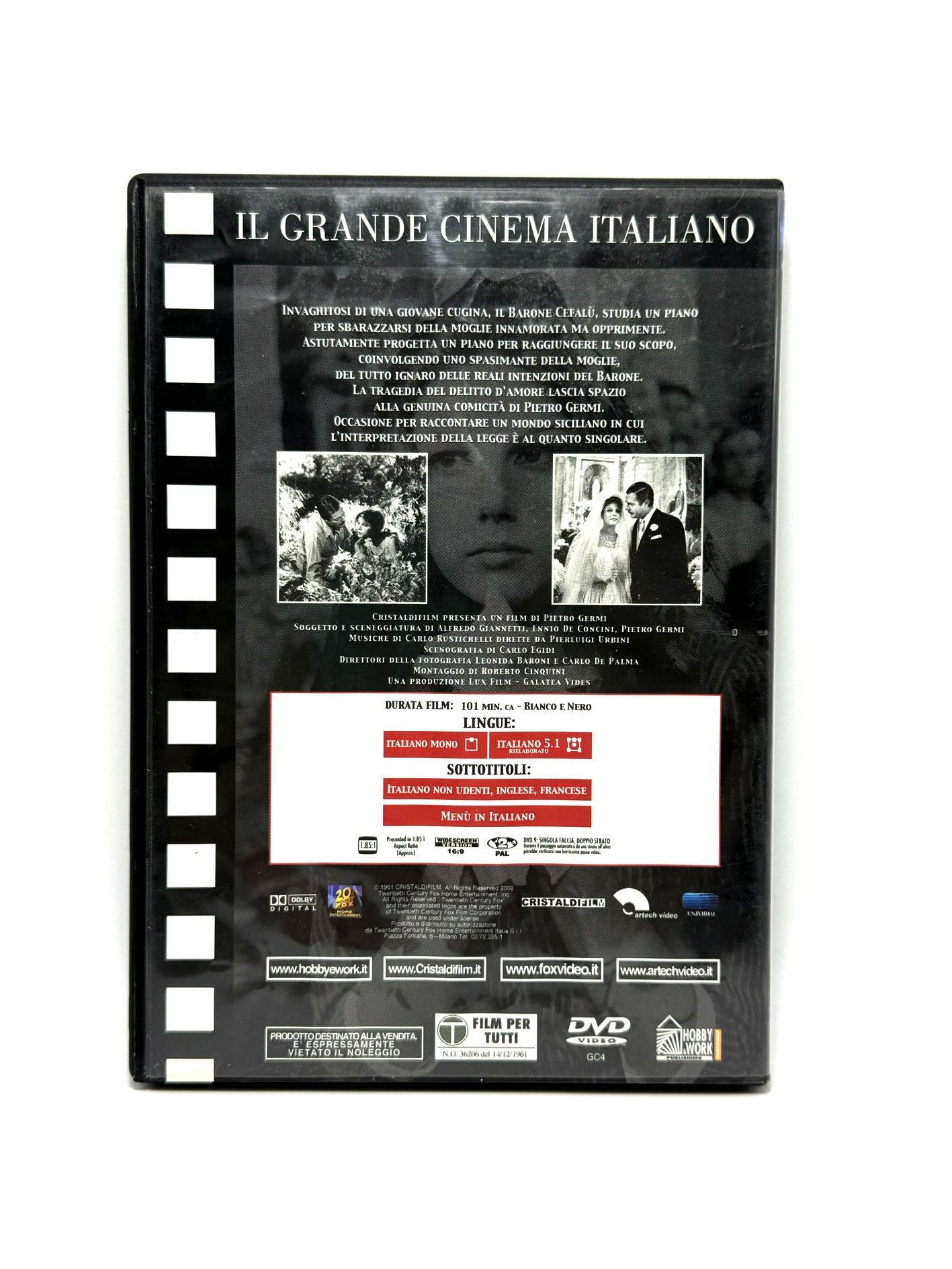Divorzio all'italiana DVD Film Movie
