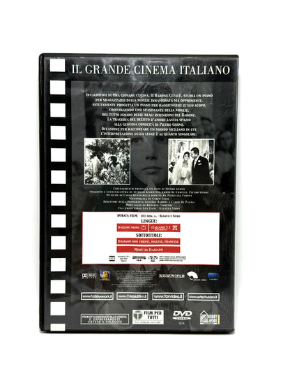 Divorzio all'italiana DVD Film Movie