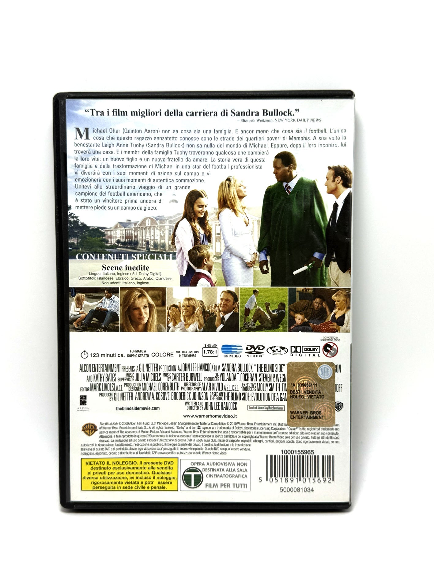 The Blind Side DVD Film Movie Sandra Bullock