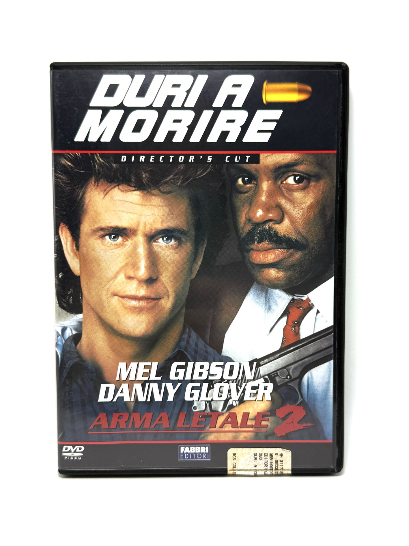 Arma letale 2 DVD Film Movie Duri a morire Mel Gibson Fabbri editori
