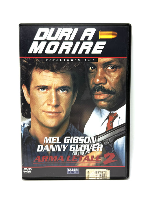 Arma letale 2 DVD Film Movie Duri a morire Mel Gibson Fabbri editori