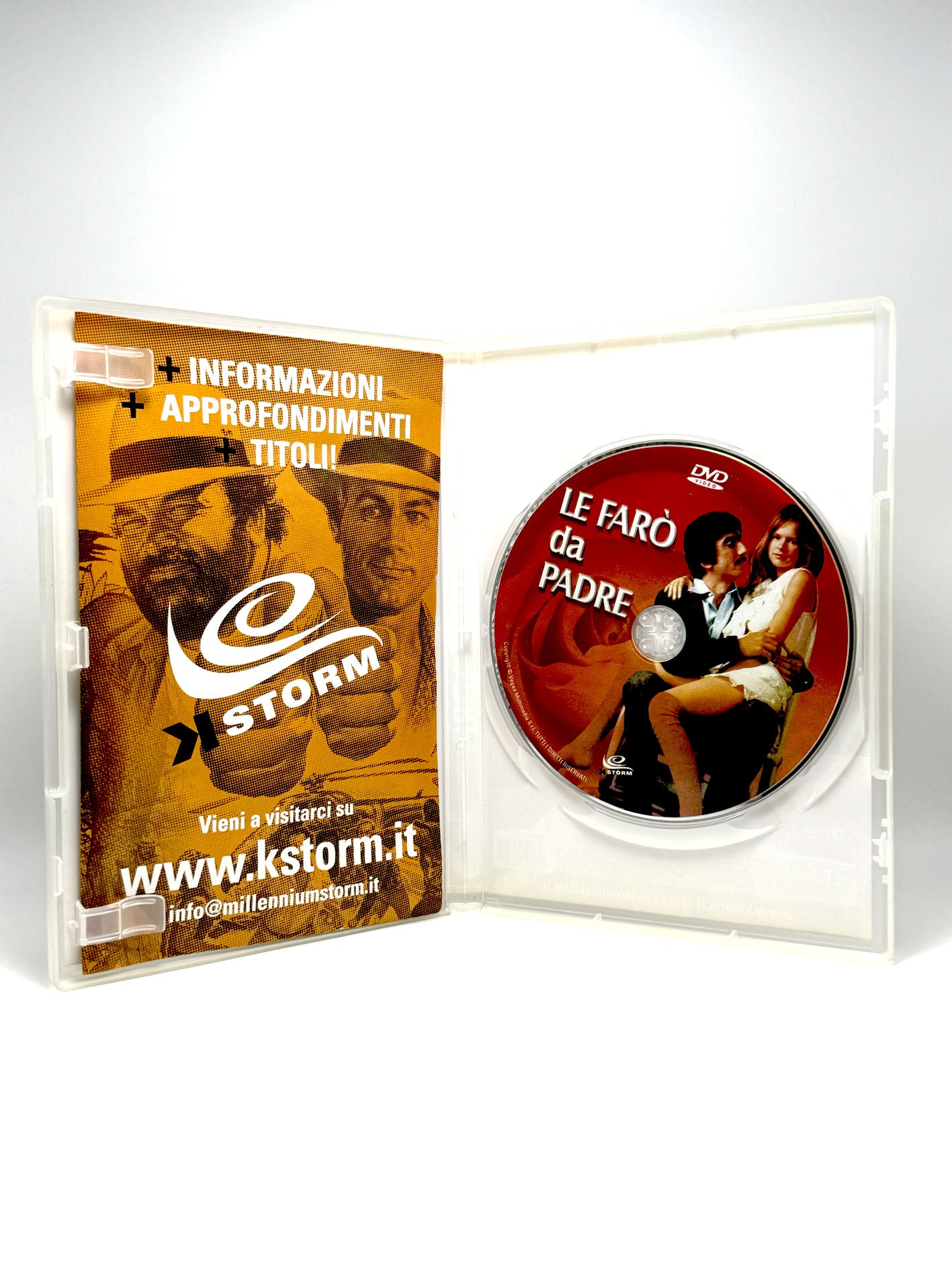 Le farò da padre DVD Film Movie Gigi Proietti