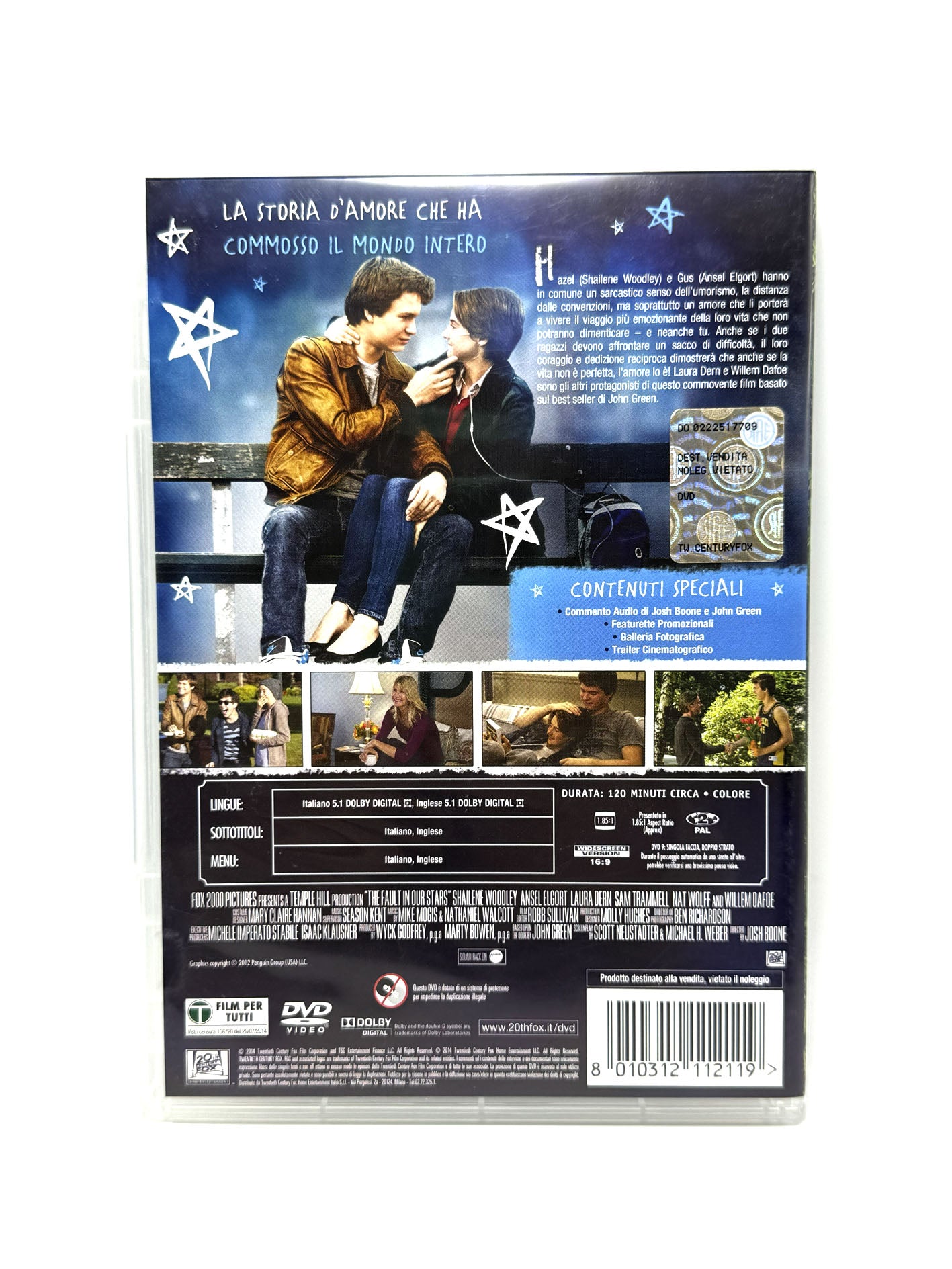 Colpa delle Stelle DVD Film Movie