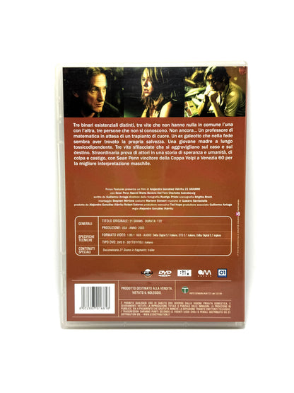 21 grammi Il peso dell'anima DVD Film Movie