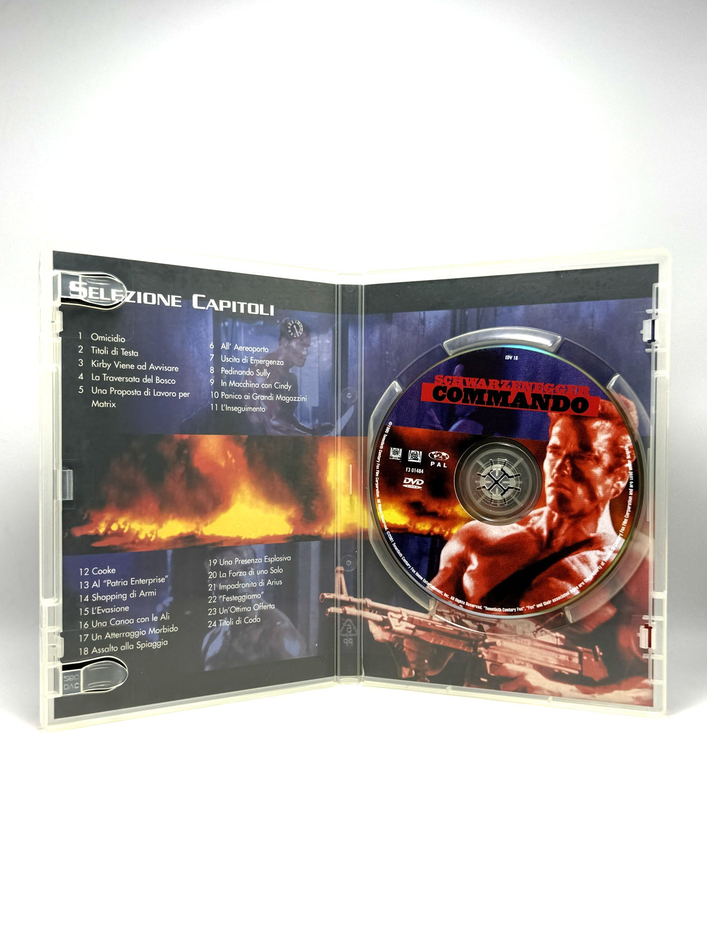 Commando DVD Film Movie Schwarzenegger