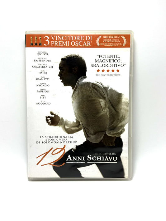 12 anni schiavo DVD Film Movie La straordinaria storia vera di Solomon Northup