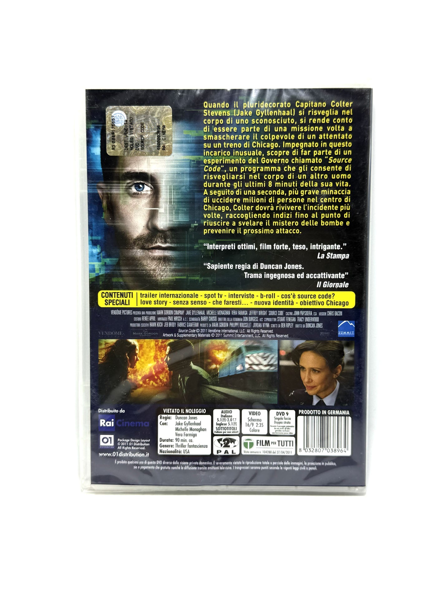 Source Code DVD Film Movie