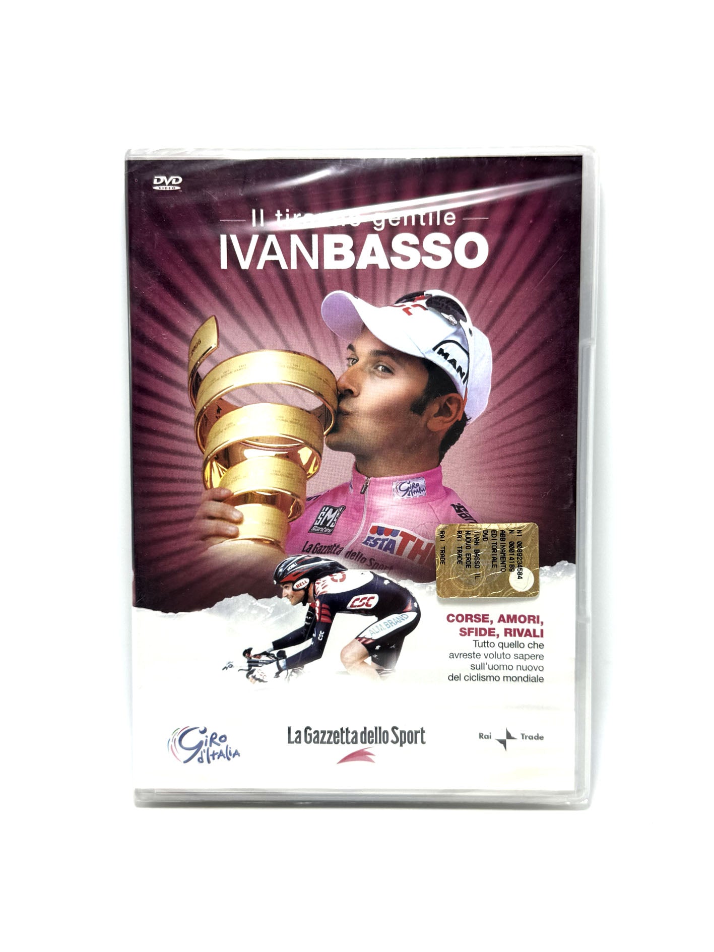 Il tiranno gentile Ivan Basso DVD Film Movie Giro d'Italia