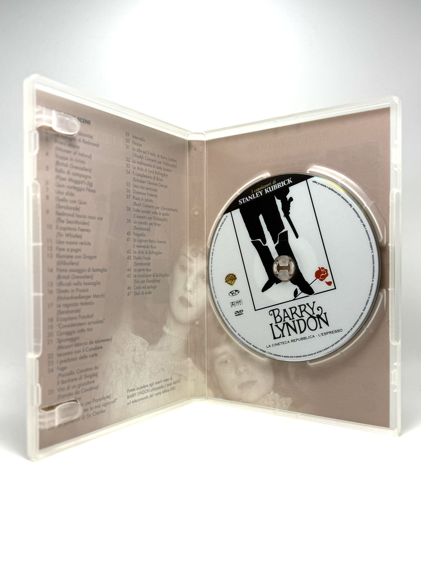 Barry London  DVD Film Movie I capolavori di Stanley Kubrick